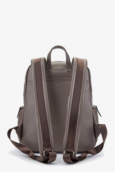  Valmenti Aron Erkek Vizon Floter Hakiki Deri Sırt Çantası