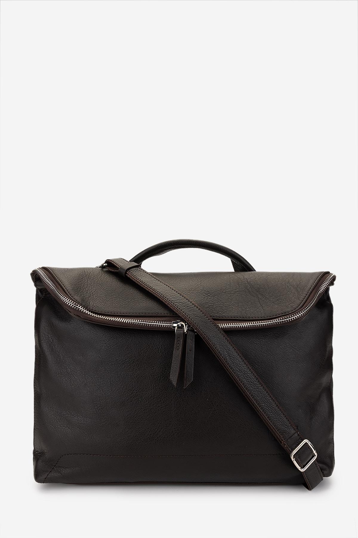  Valmenti Erkek Hakiki Deri Evrak Çantası