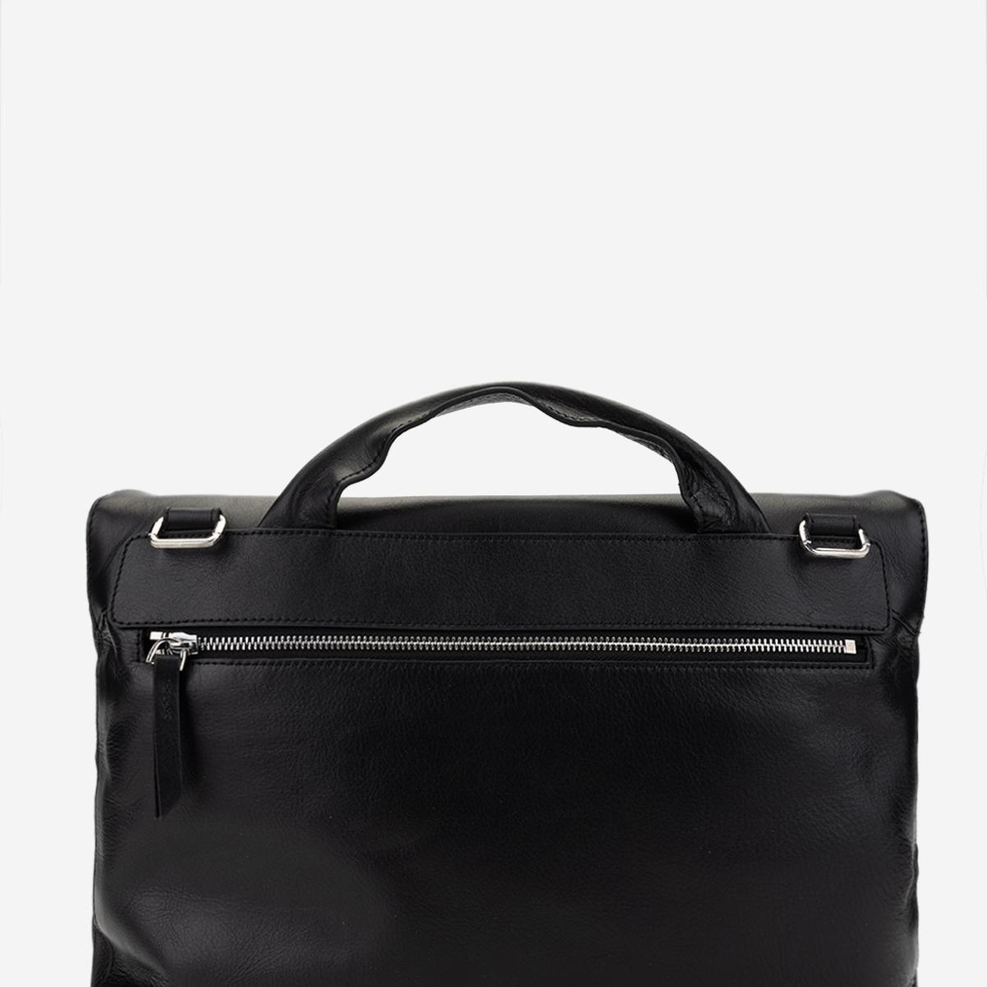 Valmenti Erkek Hakiki Deri Siyah Evrak Çantası