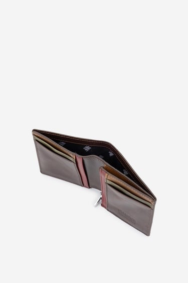  Valmenti Saksy Erkek Kahverengi Hakiki Deri Cuzdan,Kartlık,Anahtarlık