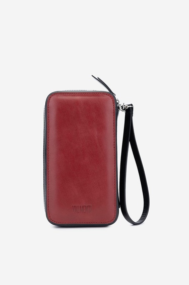  Valmenti Origame Erkek Gri\Siyah Hakiki Deri El Çantası