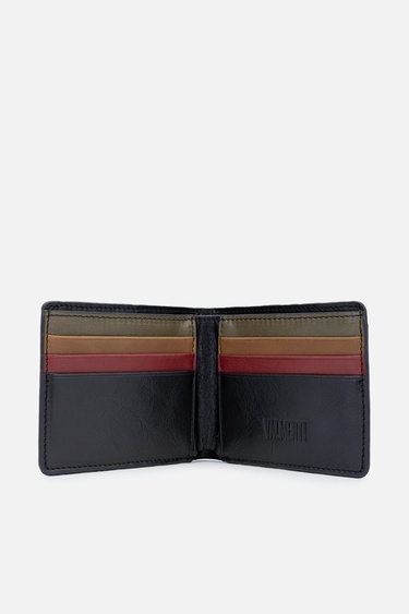 Valmenti Eırıdge Erkek Siyah Hakiki Deri Cuzdan,Kartlık,Anahtarlık