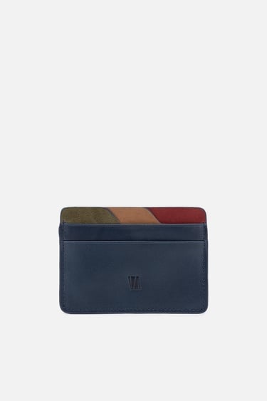  Valmenti Elton Erkek Lacivert Hakiki Deri Cuzdan,Kartlık,Anahtarlık