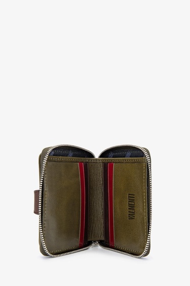  Valmenti Unisex Hakiki Deri Cüzdan Cuzdan