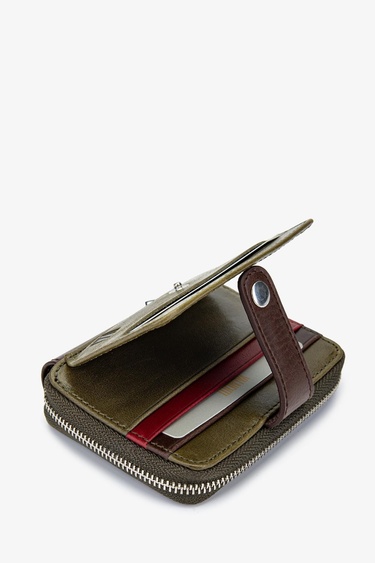  Valmenti Unisex Hakiki Deri Cüzdan Cuzdan