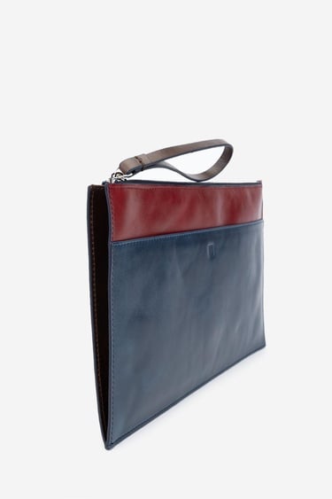  Valmenti Handx Unisex Laci / Bordo Hakiki Deri GÜNLÜK Çanta