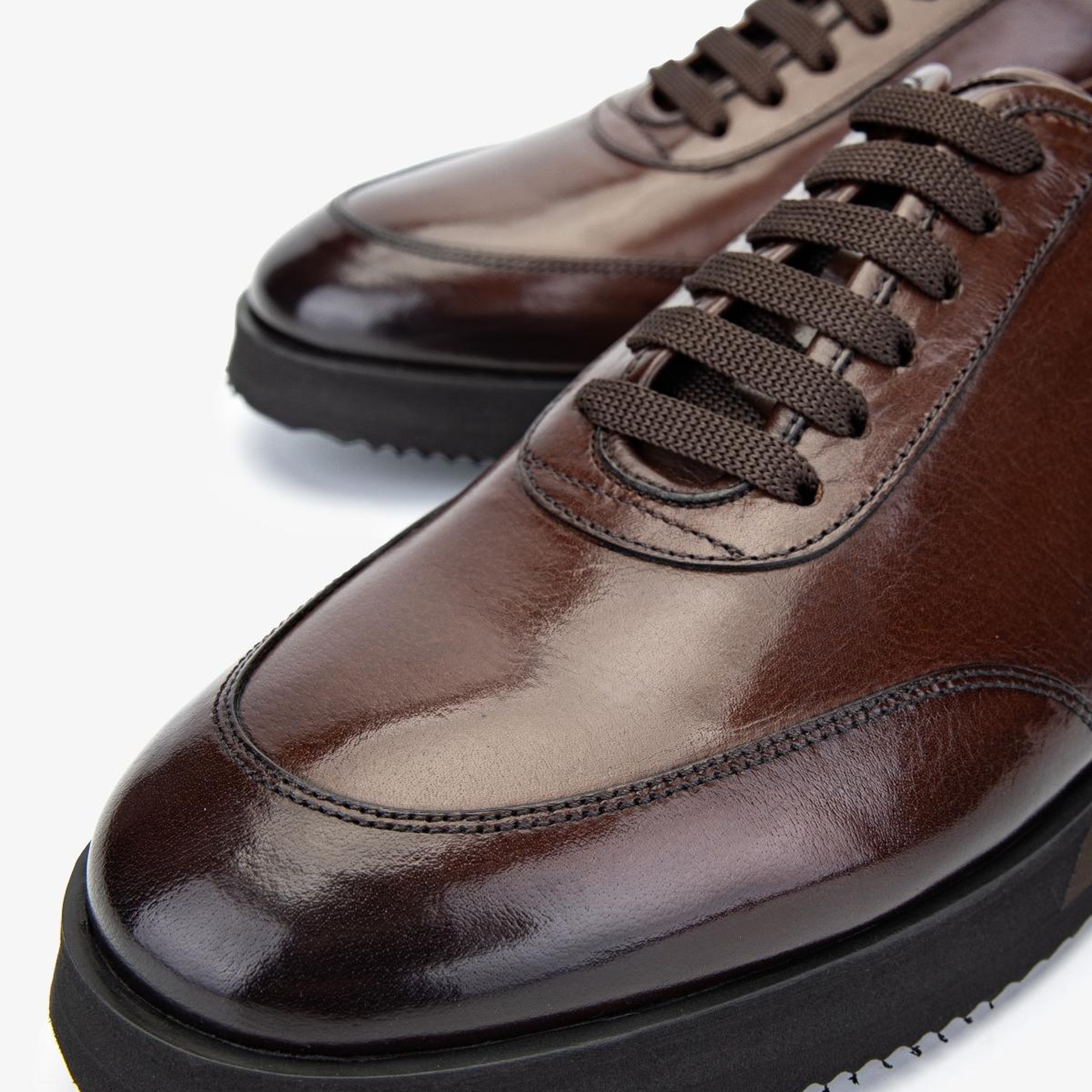 Valmenti Erkek Hakiki Deri Taba Sneakers & Spor Ayakkabı