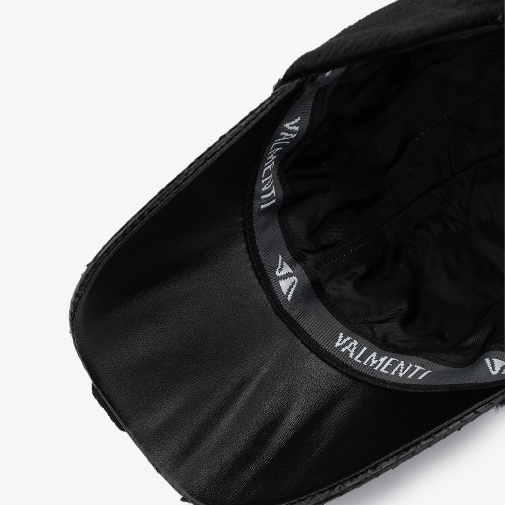 Valmenti Erkek Deri & Tekstil Şapka