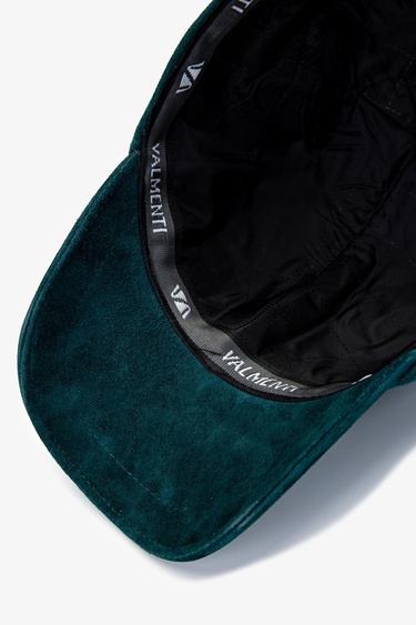  Valmenti Erkek Hakiki Deri Yeşil Beyzbol Şapka