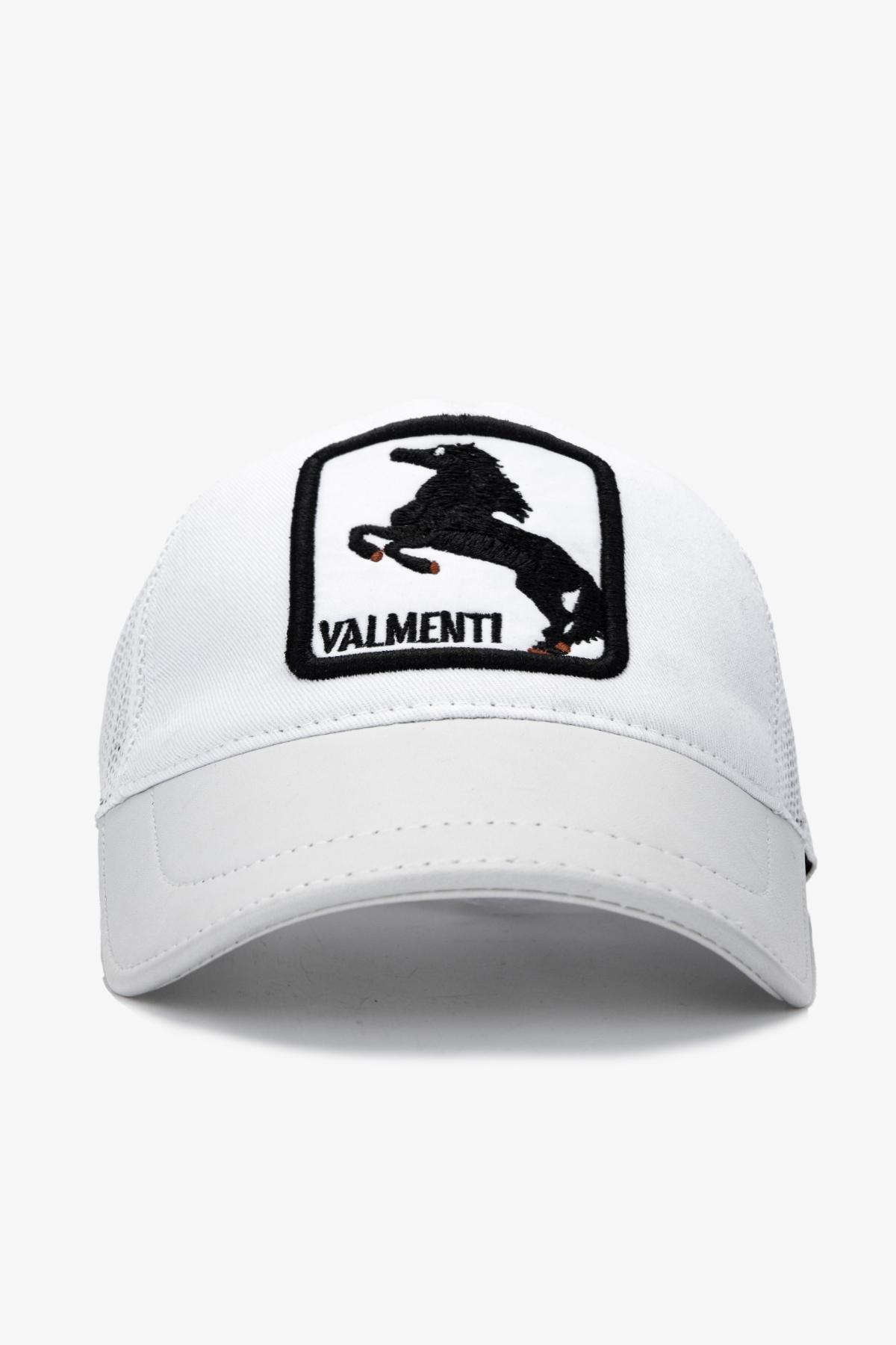  Valmenti Capps Unisex Beyaz Spor Şapka
