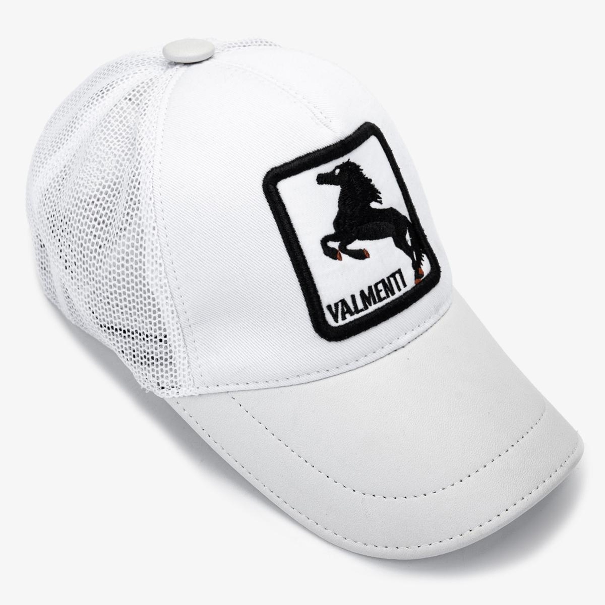 Valmenti Capps Unisex Beyaz Spor Şapka