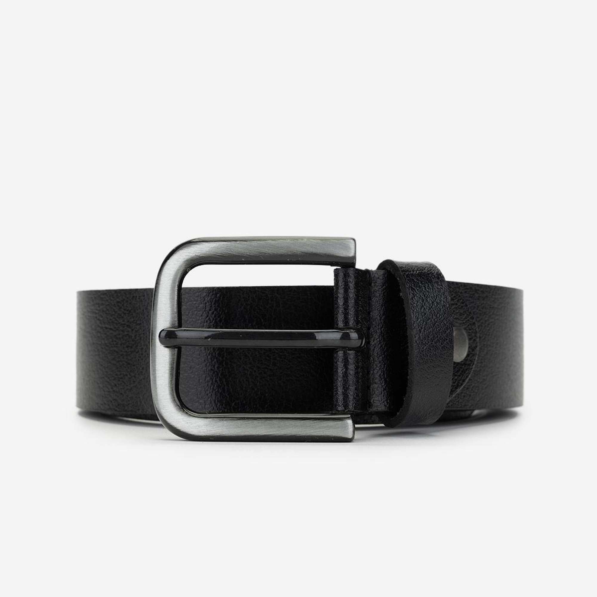 Valmenti Erkek Hakiki Deri Siyah Deri Spor Kemer