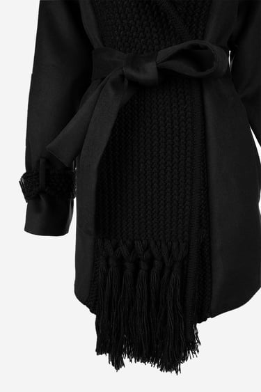  Valmenti Kadın Tekstil Siyah Mont