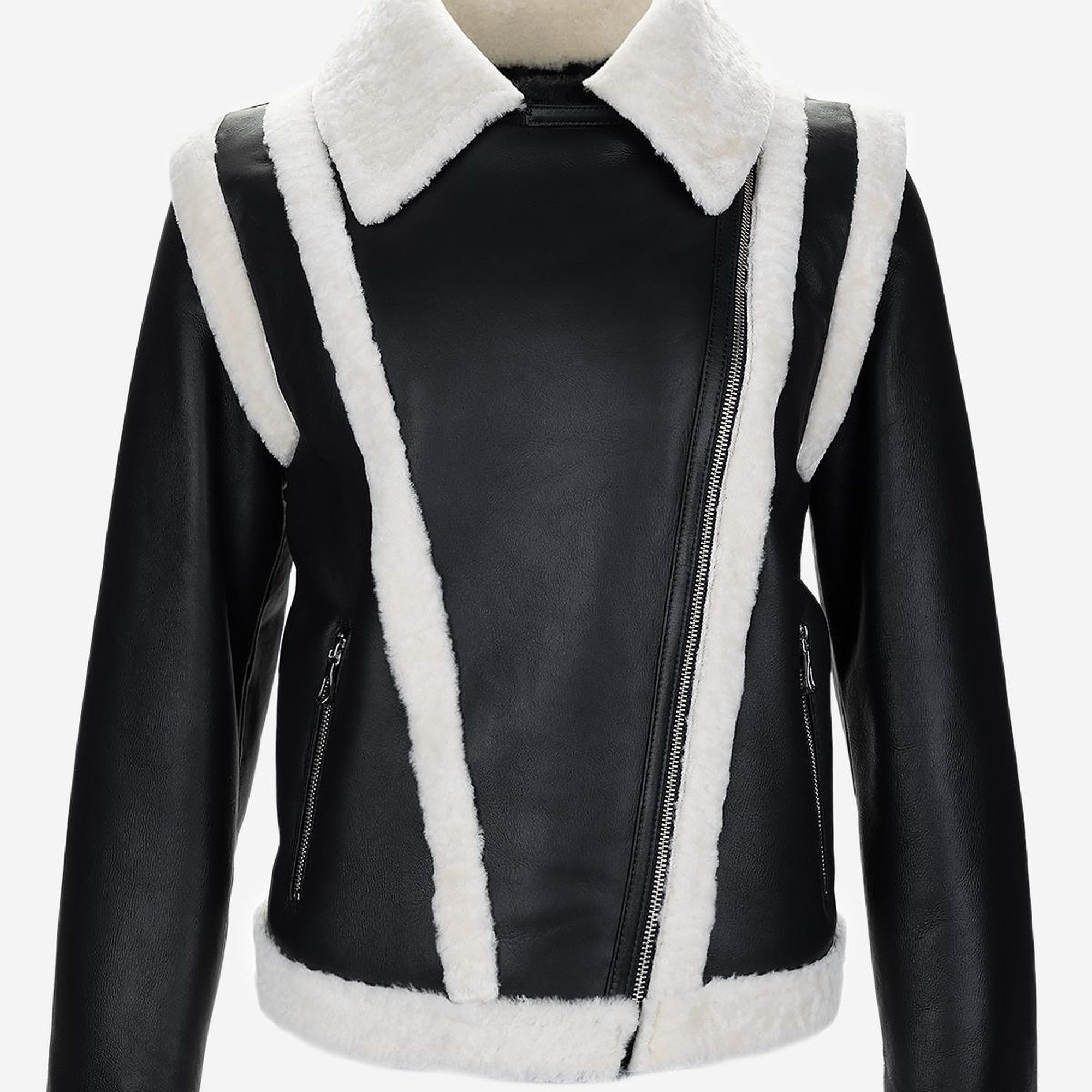 Valmenti Kadın Kürk Siyah Mont