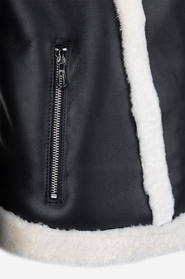  Valmenti Kadın Kürk Siyah Mont