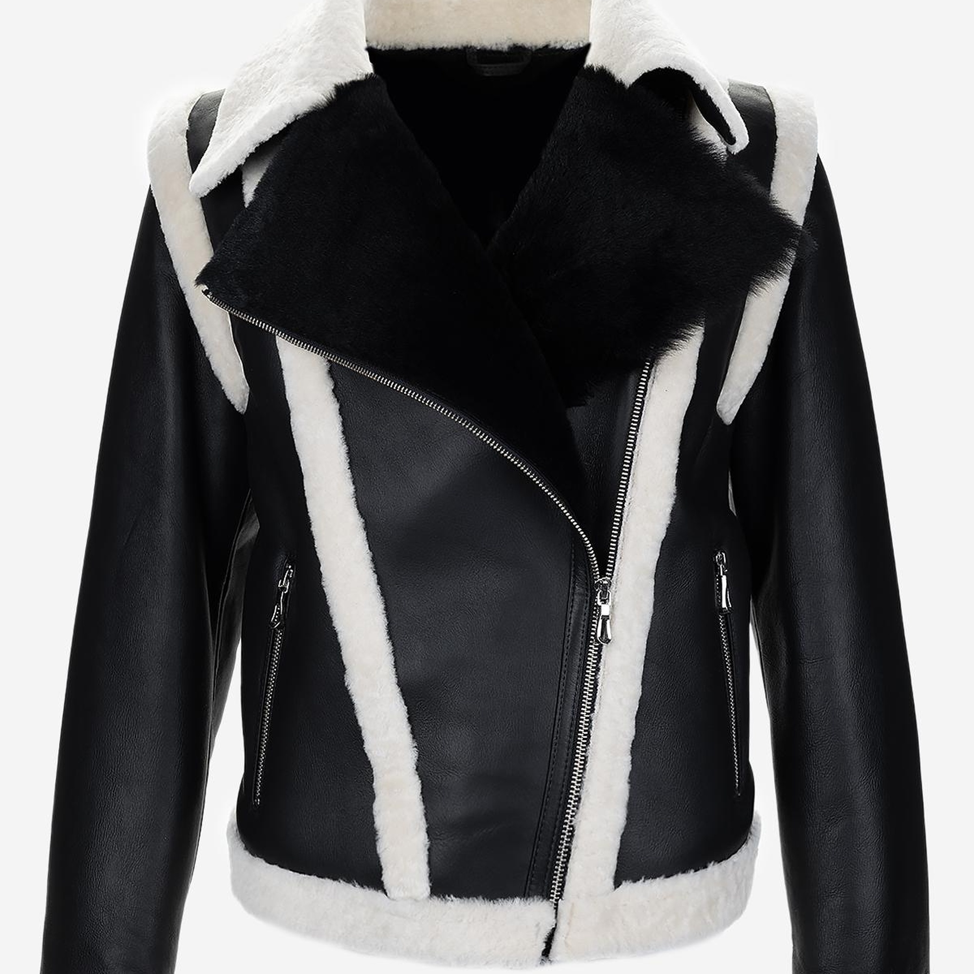 Valmenti Kadın Kürk Siyah Mont