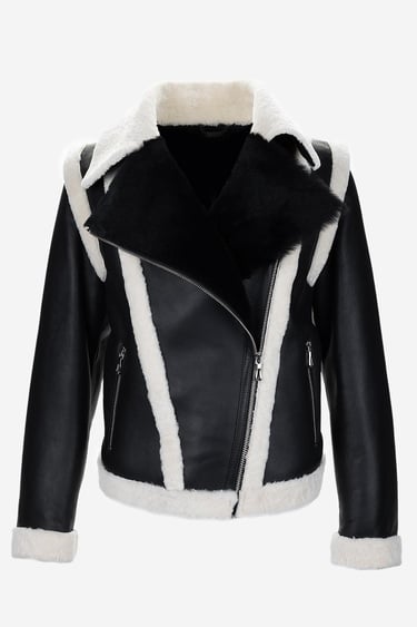  Valmenti Kadın Kürk Siyah Mont