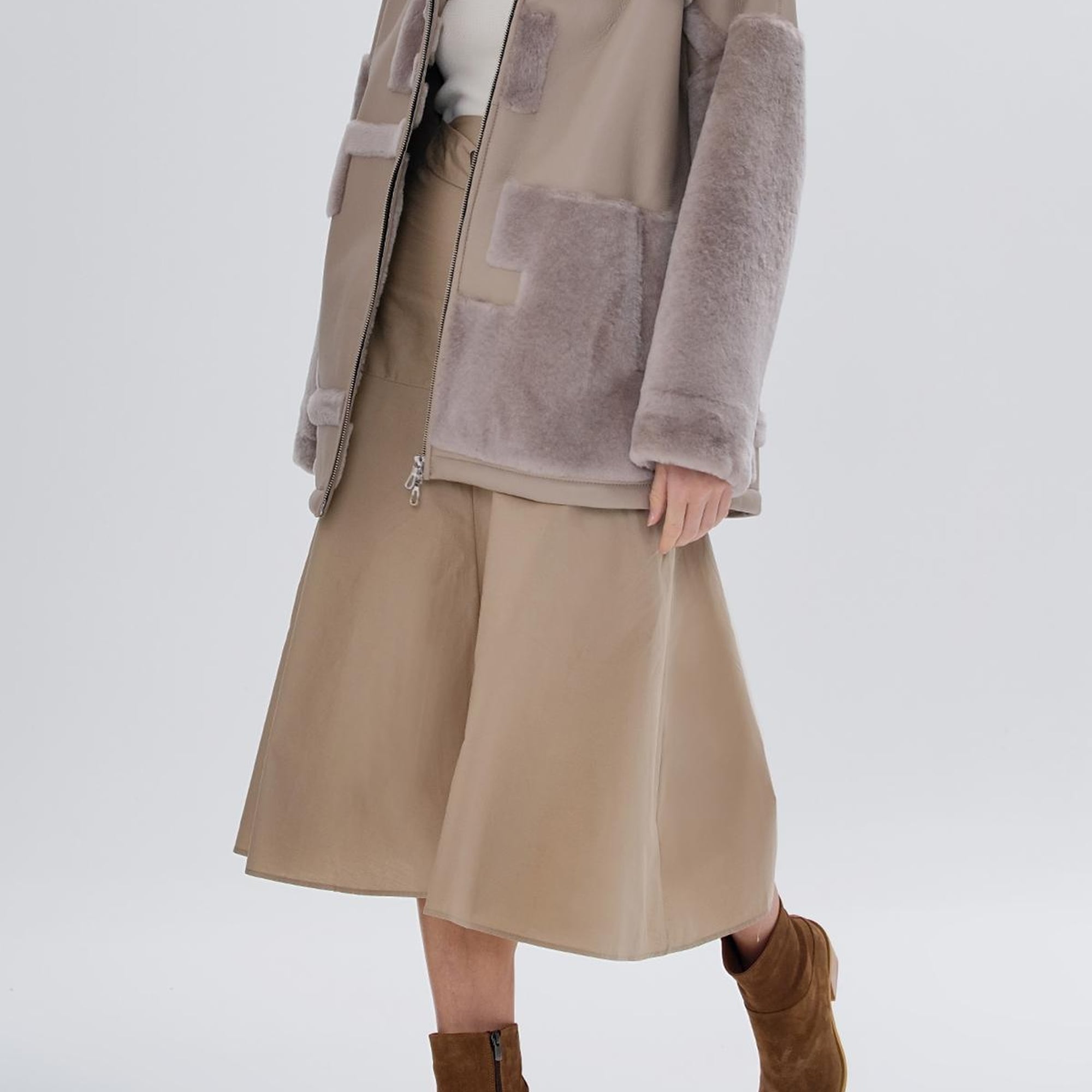 Valmenti Kadın Kürk Vizon Mont