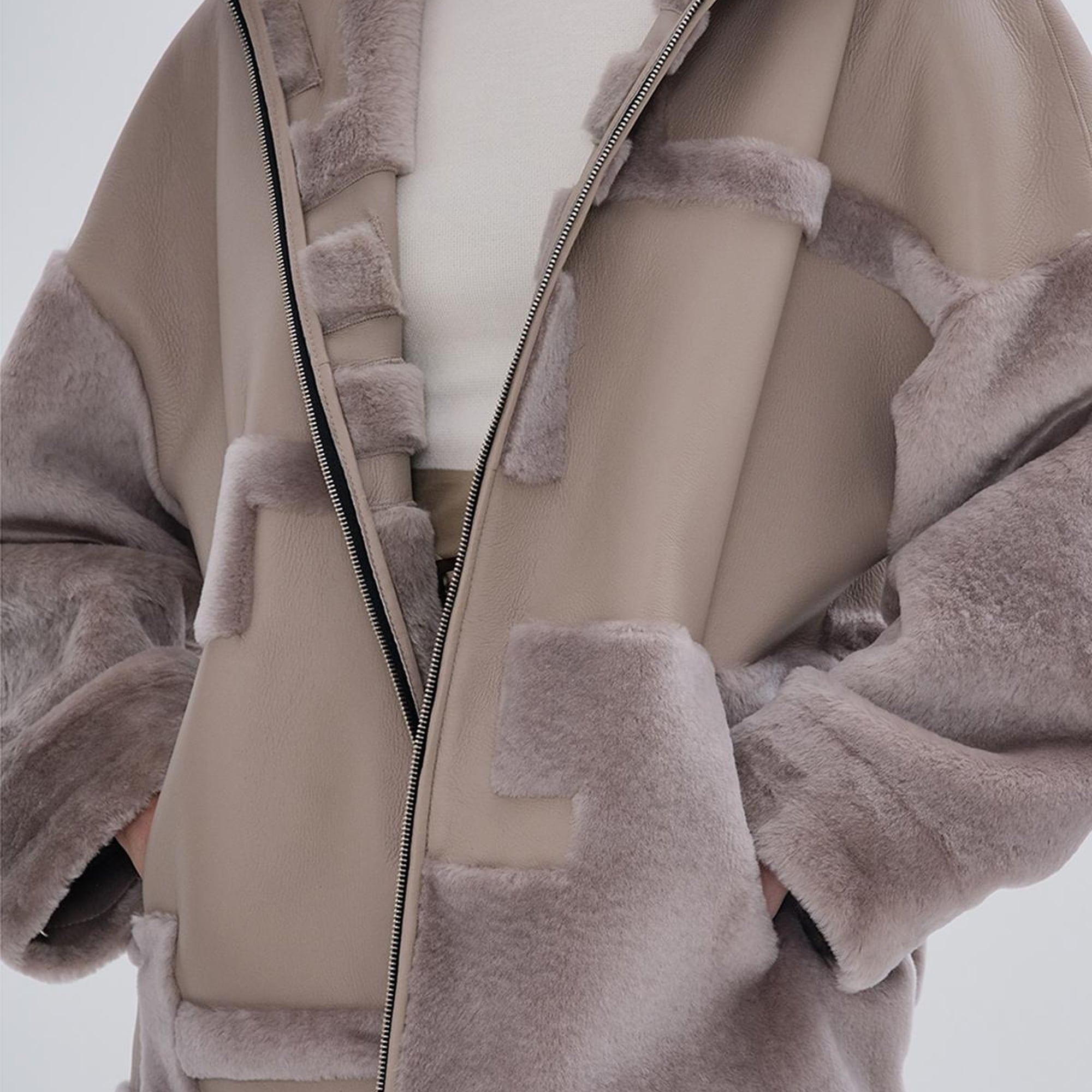 Valmenti Kadın Kürk Vizon Mont