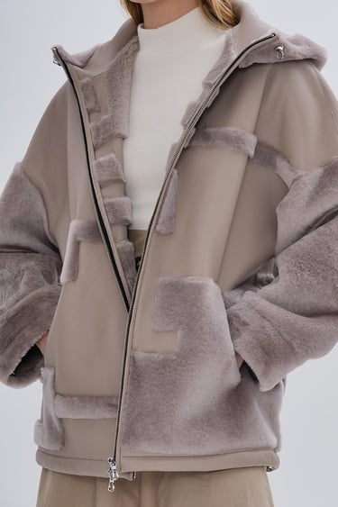  Valmenti Kadın Kürk Vizon Mont