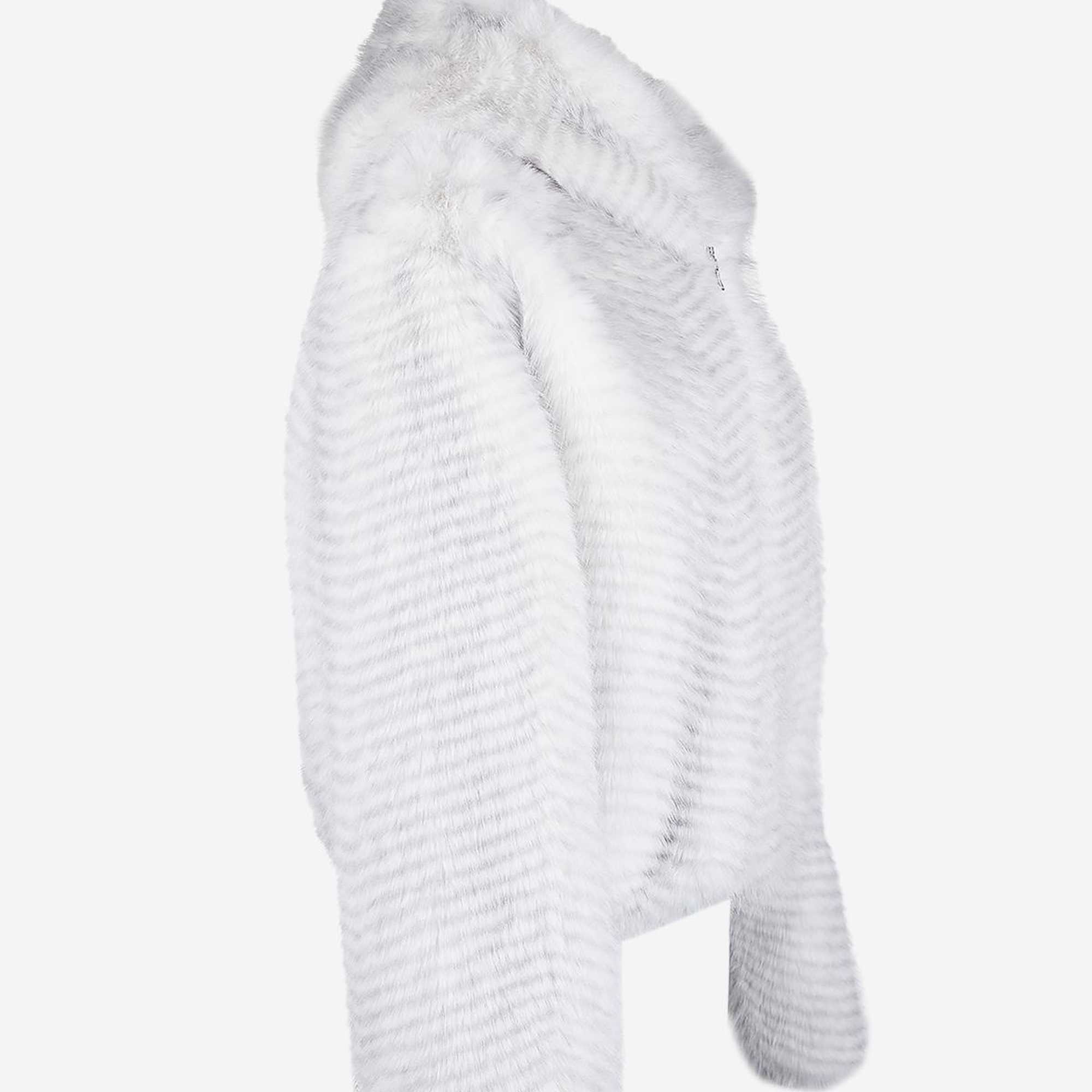 Valmenti Kadın Tekstil Beyaz Mont