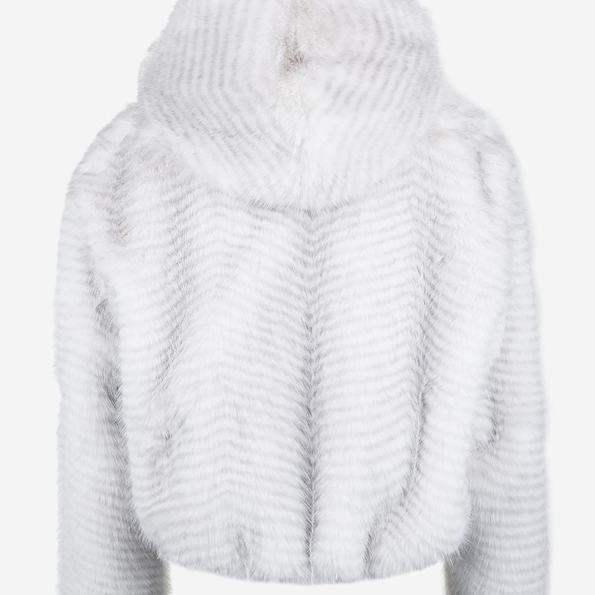 Valmenti Kadın Tekstil Beyaz Mont