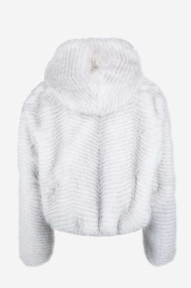  Valmenti Kadın Tekstil Beyaz Mont