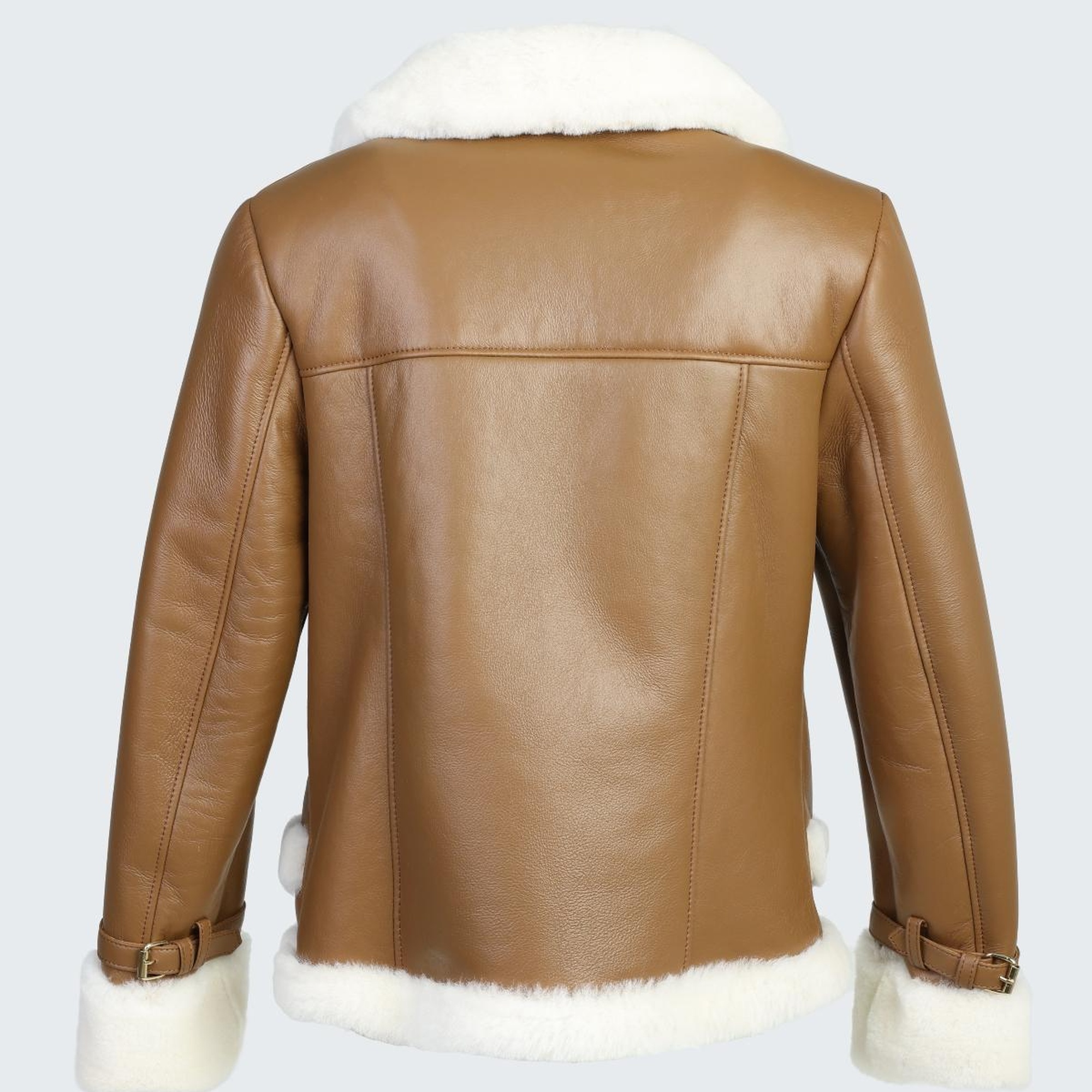 Valmenti Kadın Viski Hakiki Deri Deri Mont