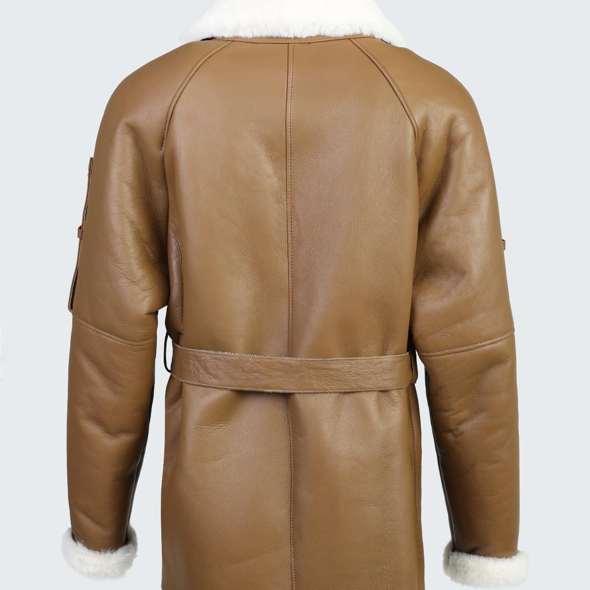 Valmenti Kadın Viski Hakiki Deri Deri Mont