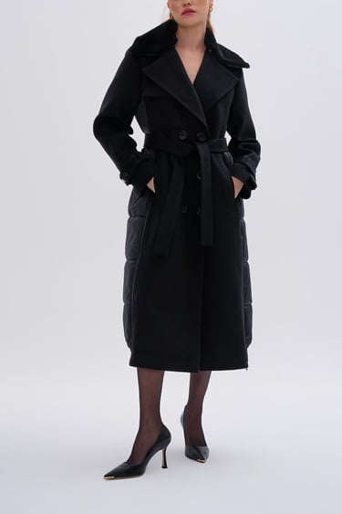  Valmenti Kadın Tekstil Siyah Mont