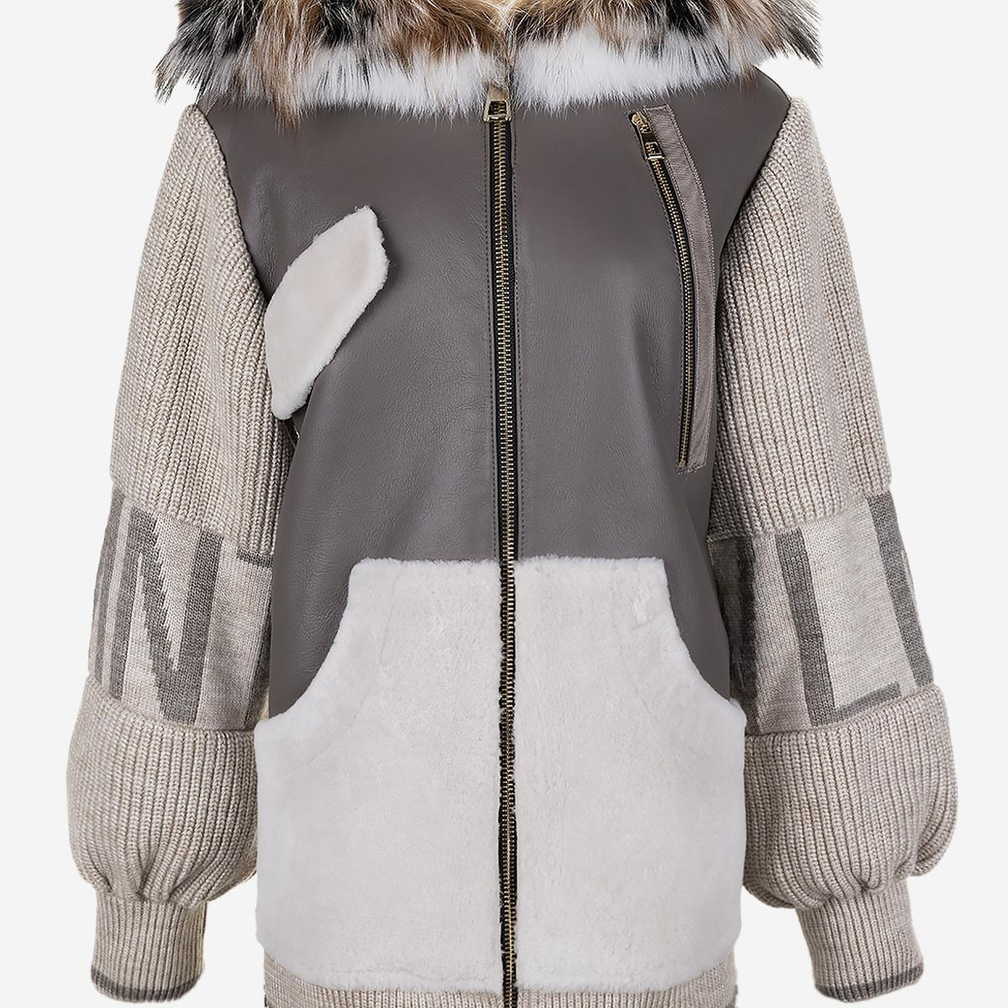 Valmenti Kadın Kürk Vizon Mont