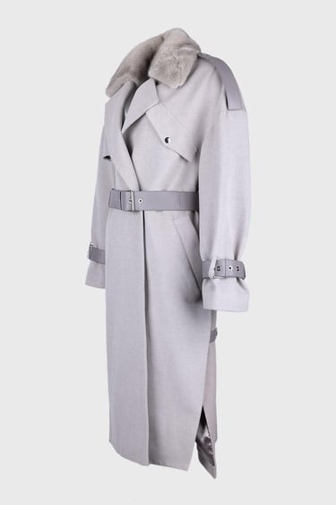  Valmenti Kadın Yumuşak İnci KURK/DERI/KUMAS Manto