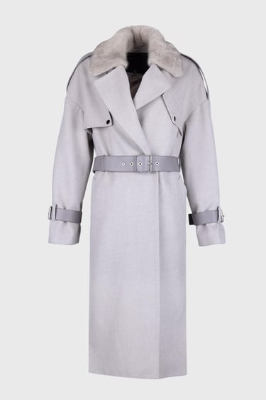  Valmenti Kadın Yumuşak İnci KURK/DERI/KUMAS Manto