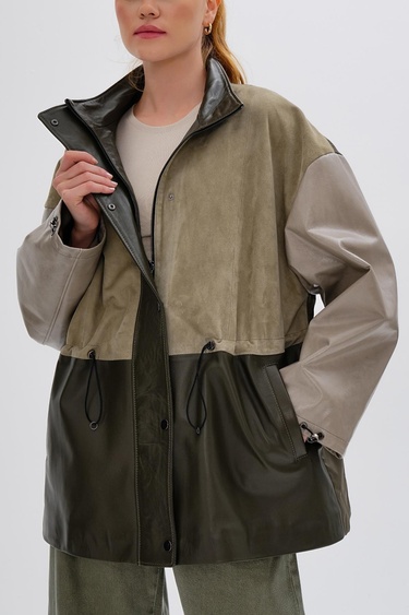  Valmenti Kadın Hakiki Deri Sarı Mont