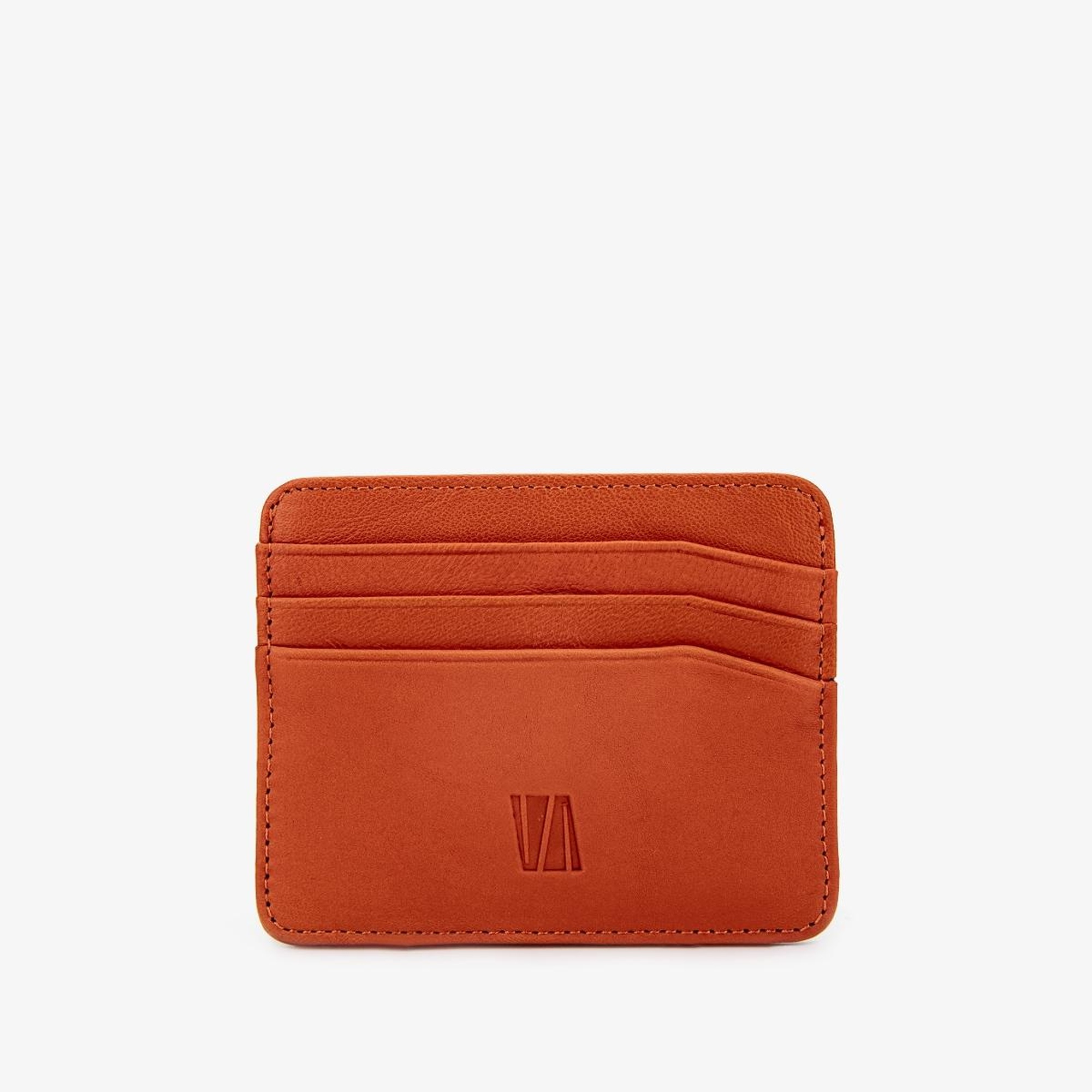 Valmenti Erkek Hakiki Deri Turuncu Kartlık