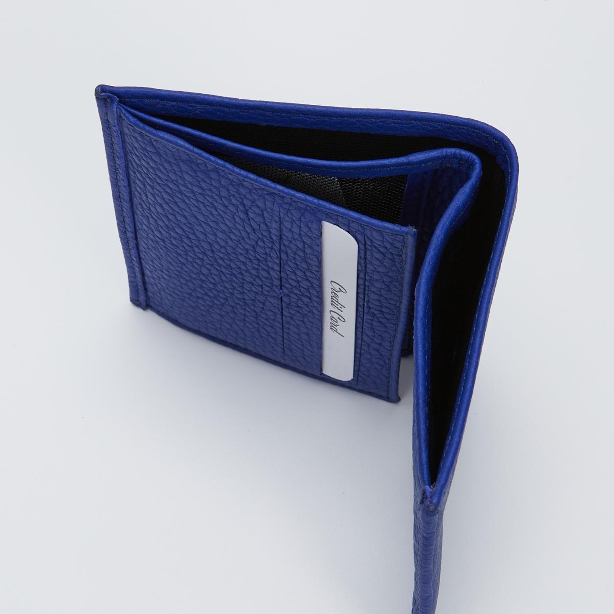 Valmenti Erkek Saks Mavi Hakiki Deri Cuzdan,Kartlık,Anahtarlık