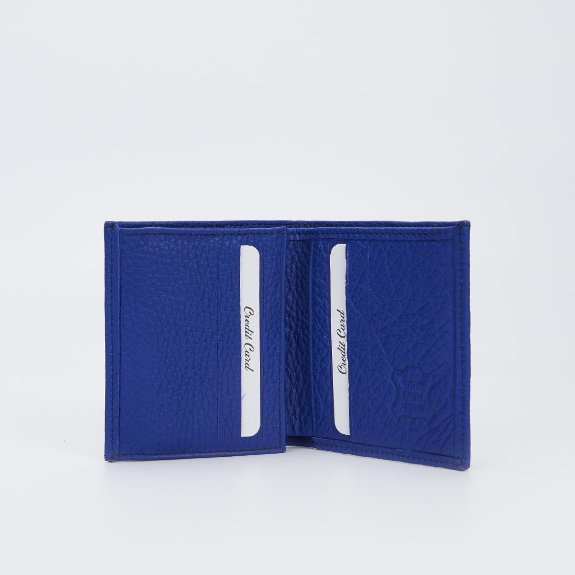 Valmenti Erkek Saks Mavi Hakiki Deri Cuzdan,Kartlık,Anahtarlık