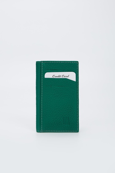  Valmenti Erkek Yeşil Hakiki Deri Cuzdan,Kartlık,Anahtarlık