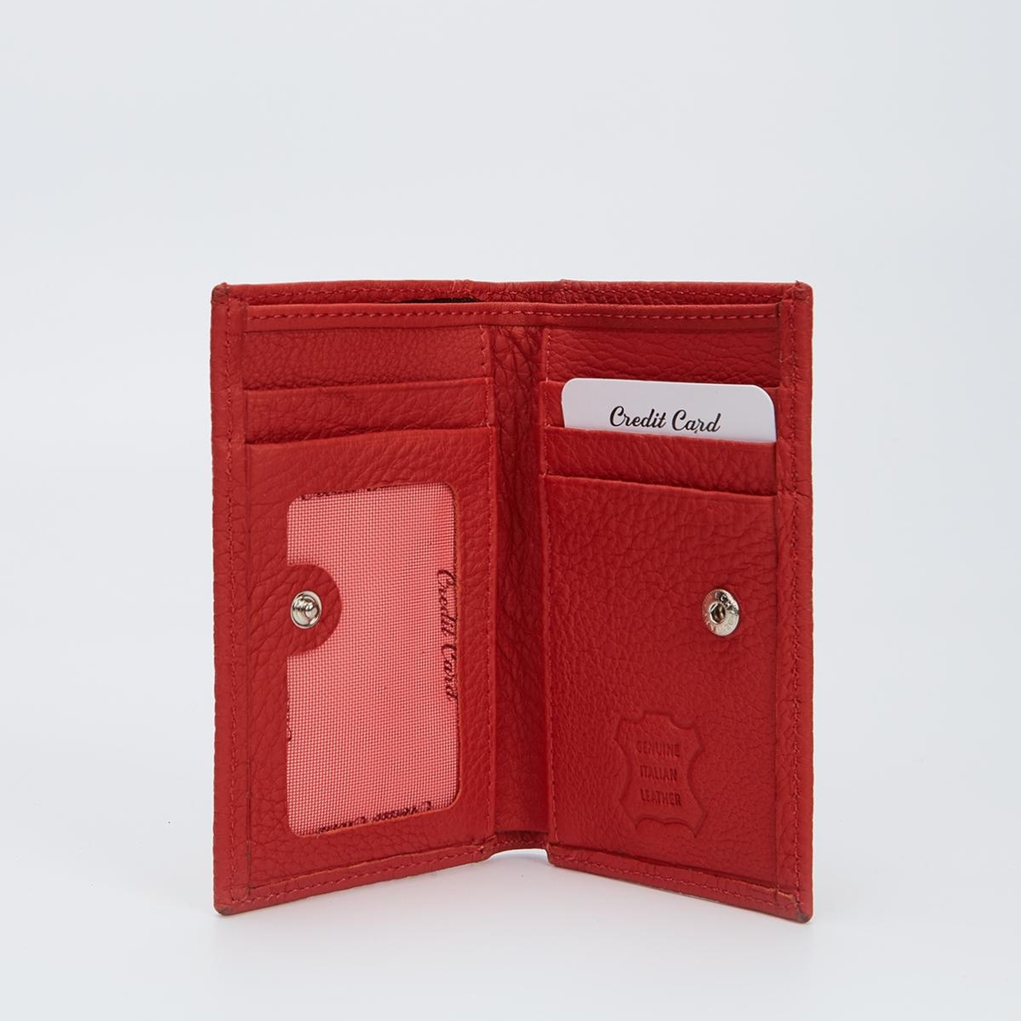 Valmenti Erkek Kırmızı Hakiki Deri Cuzdan,Kartlık,Anahtarlık