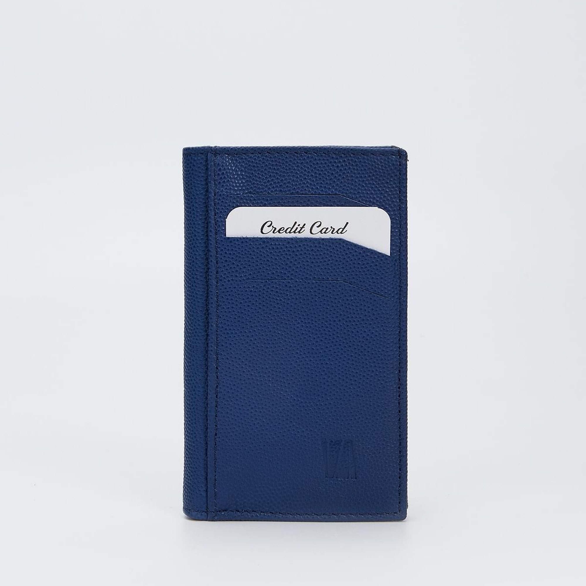 Valmenti Erkek Saks Mavi Hakiki Deri Cuzdan,Kartlık,Anahtarlık