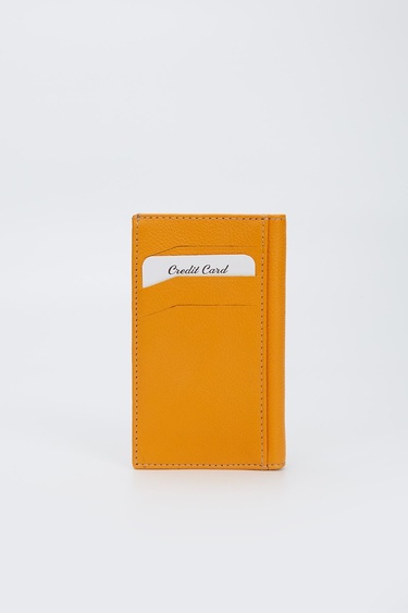  Valmenti Erkek Hardal Hakiki Deri Cuzdan,Kartlık,Anahtarlık