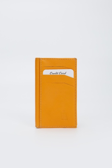  Valmenti Erkek Hardal Hakiki Deri Cuzdan,Kartlık,Anahtarlık