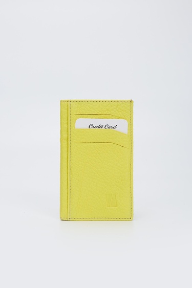  Valmenti Erkek Sarı Hakiki Deri Cuzdan,Kartlık,Anahtarlık