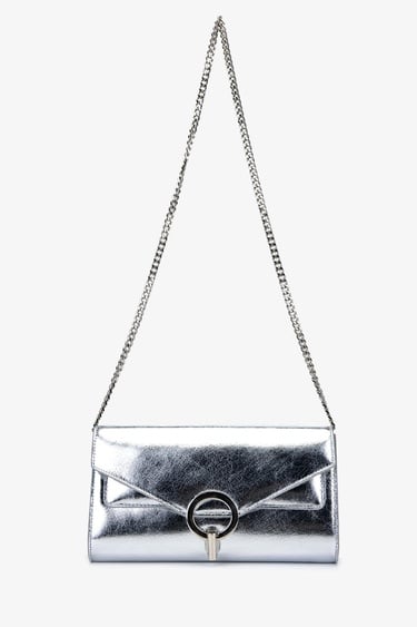  Valmenti Misay Kadın Gümüş Vegan Omuz Çanta