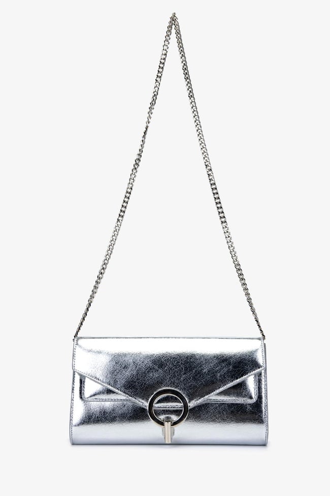  Valmenti Misay Kadın Gümüş Vegan Omuz Çanta