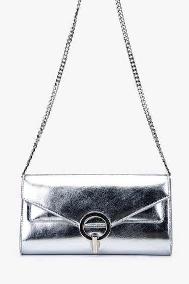  Valmenti Misay Kadın Gümüş Vegan Omuz Çanta