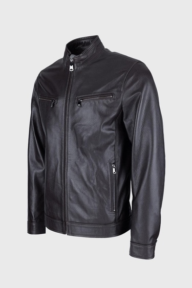  Valmenti Erkek Kahve Jumbo Hakiki Deri Deri Mont