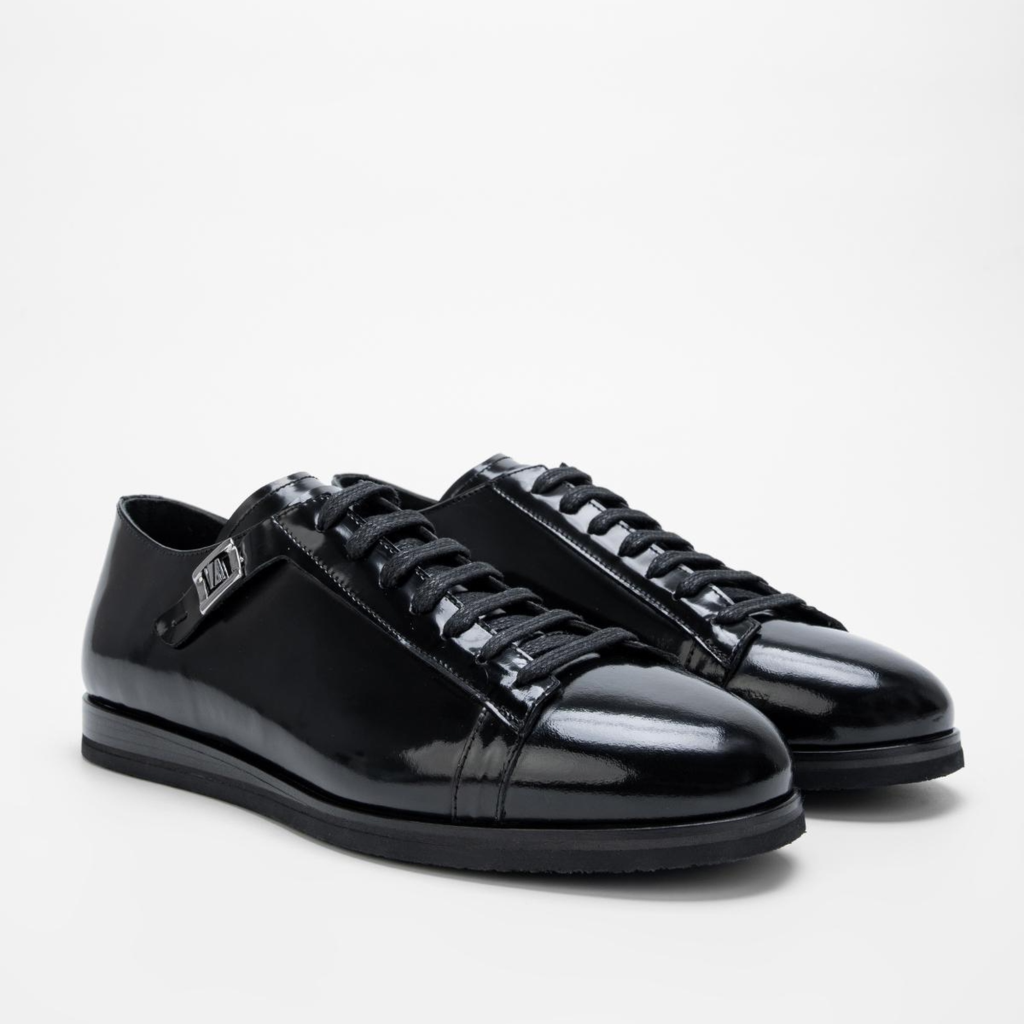 Valmenti Erkek Siyah Açma Hakiki Deri Casual Ayakkabı