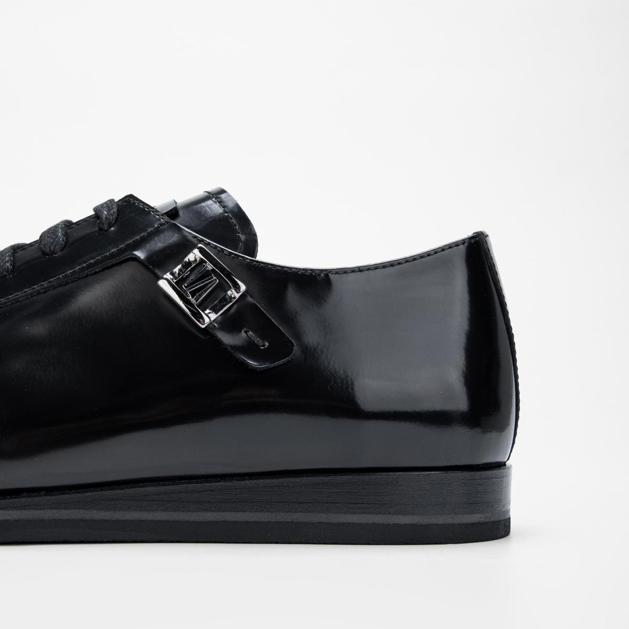 Valmenti Erkek Siyah Açma Hakiki Deri Casual Ayakkabı