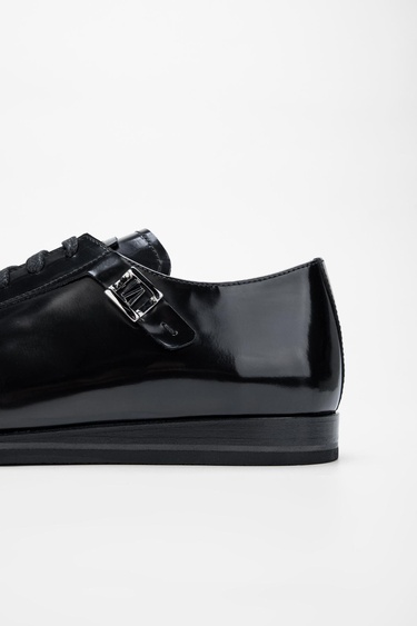  Valmenti Erkek Siyah Açma Hakiki Deri Casual Ayakkabı